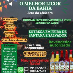 Título do anúncio: Melhor licor da Bahia