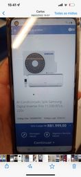 Título do anúncio: Vendo ar condicionado Samsung 12 wts 