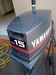 Título do anúncio: Motor de popa yamanha 15 hp