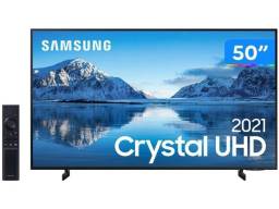 Título do anúncio: Smart TV 50? Crystal 4K Samsung 50AU8000 - Wi-Fi Bluetooth HDR Alexa Built in 3 HDMI 2 USB