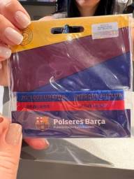 Título do anúncio: Kit pulseira F C Barcelona 