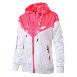 casaco nike rosa e azul