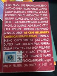 Título do anúncio: Livro as Cem melhores crônicas Brasileiras - Diversos Autores