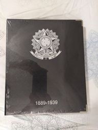 Título do anúncio: Álbum Moedas de Luxo Nº 1 República Réis 1889 - 1939  (Novo)