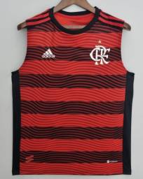 Título do anúncio: Regata Flamengo Home Adidas 22/23 - Tamanhos: P, M, G, GG, 2GG