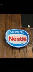 Título do anúncio: Letreiro Sorvete Nestlé
