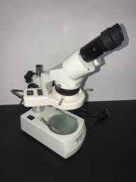 Título do anúncio: Microscópio Estereoscópio Yaxun Yx-ak04/ Mod Novo Ak27 110v