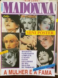 Título do anúncio: Madonna - Almanaque com mini posters