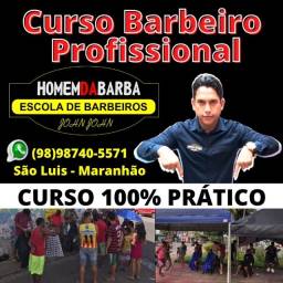 Título do anúncio: Curso de Barbeiro 100% PRÁTICO São Luís - ma