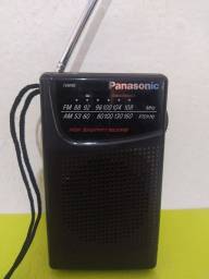 Título do anúncio: Rádio de Bolso Panasonic Am/Fm Novo 