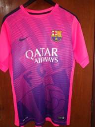 Título do anúncio: Camisa Barcelona Qatar Airways Original