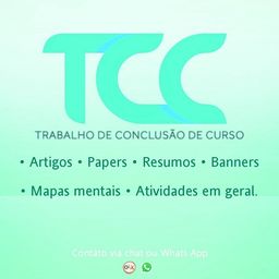 Título do anúncio: TCC, PAPERS E TRABALHOS ACADÊMICOS EM GERAL