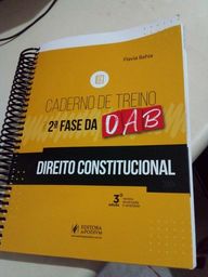 Título do anúncio: Caderno de Treino - OAB -2a. Fase - Constitucional - Flavia Bahia
