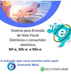 Título do anúncio: Sistema Emissor de notas NF-E NFce NFse 