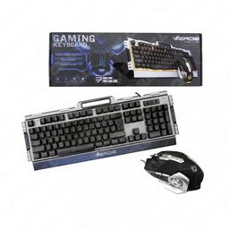 Título do anúncio: Teclado e Mouse Gamer Metal Backlight Keyboard Led (JP-133)