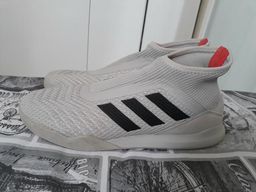 chuteira futsal adidas predator 19.3 laceless ic