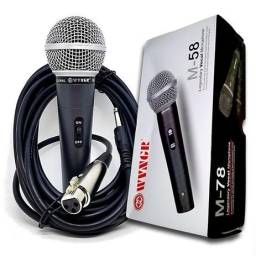 Título do anúncio: Microfone com fio sm-58
