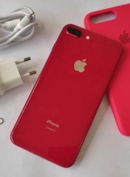 Título do anúncio: iPhone 8 Plus Red zerado muito novo