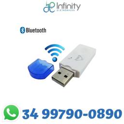 Título do anúncio: Receptor Bluetooth de Audio USB Som Carro