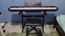 Título do anúncio: PIANO CASIO S-100 MENOS DE 6 MESES DE USO 