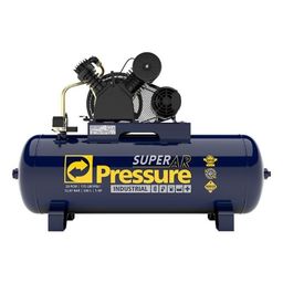 Título do anúncio: Compressor de Ar Pressure Super Ar 20/200V 20PCM 200L 175PSI Trifásico - 220/380V