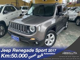 Título do anúncio: Jeep Renegade Sport Automático Diesel 4x4 2017