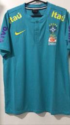 Título do anúncio: Camisa de time Polo Seleção Brasileira Coletiva de Imprensa G
