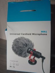 Título do anúncio: Microfone cardioide para câmera,smartphone,tablete