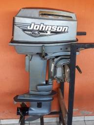Título do anúncio: motor de popa johnson 30 hp aceito troca