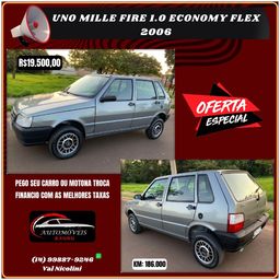 Título do anúncio: Uno Mille Fire 1.0 Economy Flex - 2006 