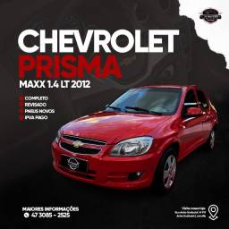 Título do anúncio: Chevrolet Prisma LT 2012 1.4 Flex 8v - Completo - Impecável - Financia 100%