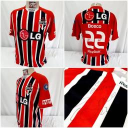 Título do anúncio: Camisa São Paulo Goleiro Reebok Goleiro 22 Bosco Futebol 