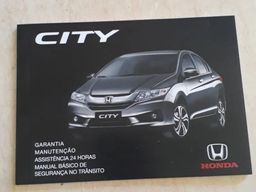 Título do anúncio: Manual de revisão e garantia Honda honda city 2016 2017
