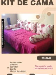Título do anúncio: Kit de cama rosa 