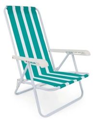 Título do anúncio: Cadeira De Piscina E Praia Reclinável 4 Posições Mor 100 Kg