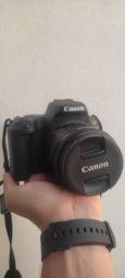 Título do anúncio: Câmera Canon SL2 + Lente 18-55mm