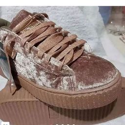 tenis puma aveludado