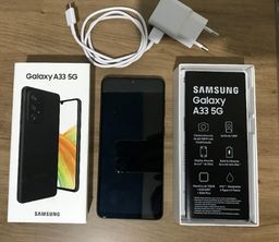 Título do anúncio: Samsung Galaxy A33 Preto, com Tela Infinita 6,4", 5G, 128GB e Câmera Quádrupla