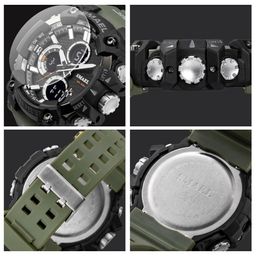 Título do anúncio: Relógio Masculino Smael Original, À prova d'água 50M, Relógio Militar , Relógio Esportivo