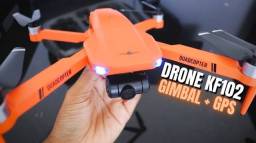Título do anúncio: Drone KF102 Com Gimbal  Câmera em 4k. Motor Brushless  Gps  1,2km de Alcance