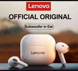 Título do anúncio: Fone De Ouvido Tws In-ear Lenovo Livepods Lp40 Branco e Preto