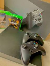 Título do anúncio: Console Xbox One X + Itens