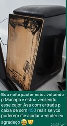 Título do anúncio: Cajon Asa 450 reais
