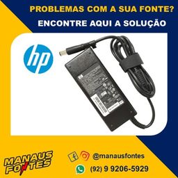 Título do anúncio: Fonte do Notebook HP Nova Fazemos Entrega em todos os bairros de Manaus