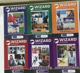 Título do anúncio: Livros Wizard Inglês w2 w4 w6 w8 w10 w12 + Wizard espanhol