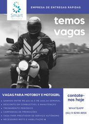 Título do anúncio: Vaga para Itumbiara Motoboy/MotoGirl