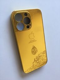 Título do anúncio: Capa dourada 24k Iphone 13 Pro