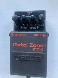 Título do anúncio: Pedal de Guitarra Boss Metal Zone MT-2