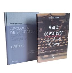 Título do anúncio: Combo Apologia de Sócrates mais A Arte de Escrever (2 livros)