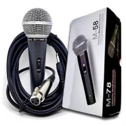Título do anúncio: Microfone com fio sm-58 